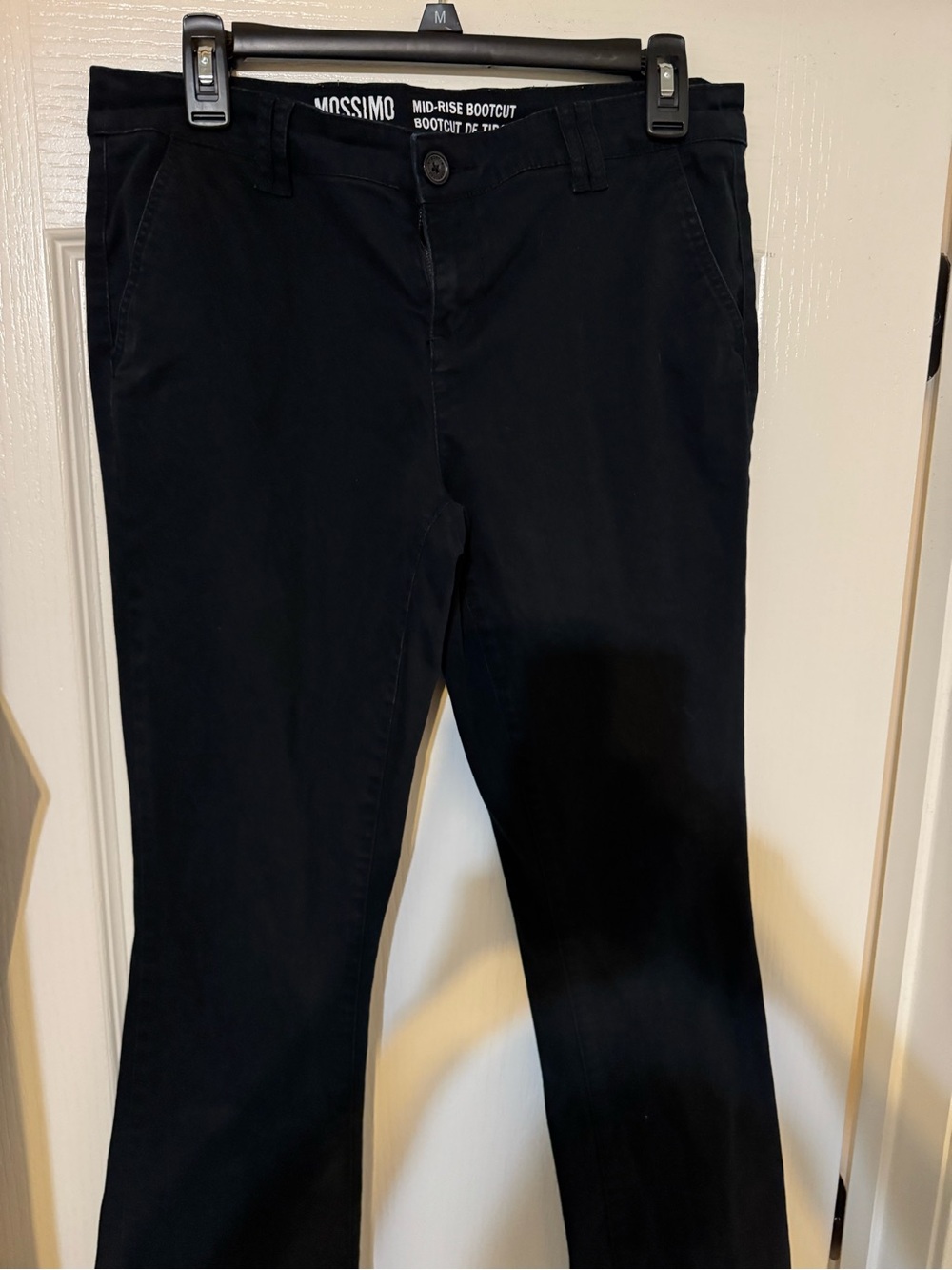 Mossimo Supply Co. Black Mid-Rise Bootcut Pants